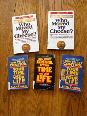 Self Help Book Lot
Who Moved My Cheese?  
How to Gain ControlYour Time&YourLife